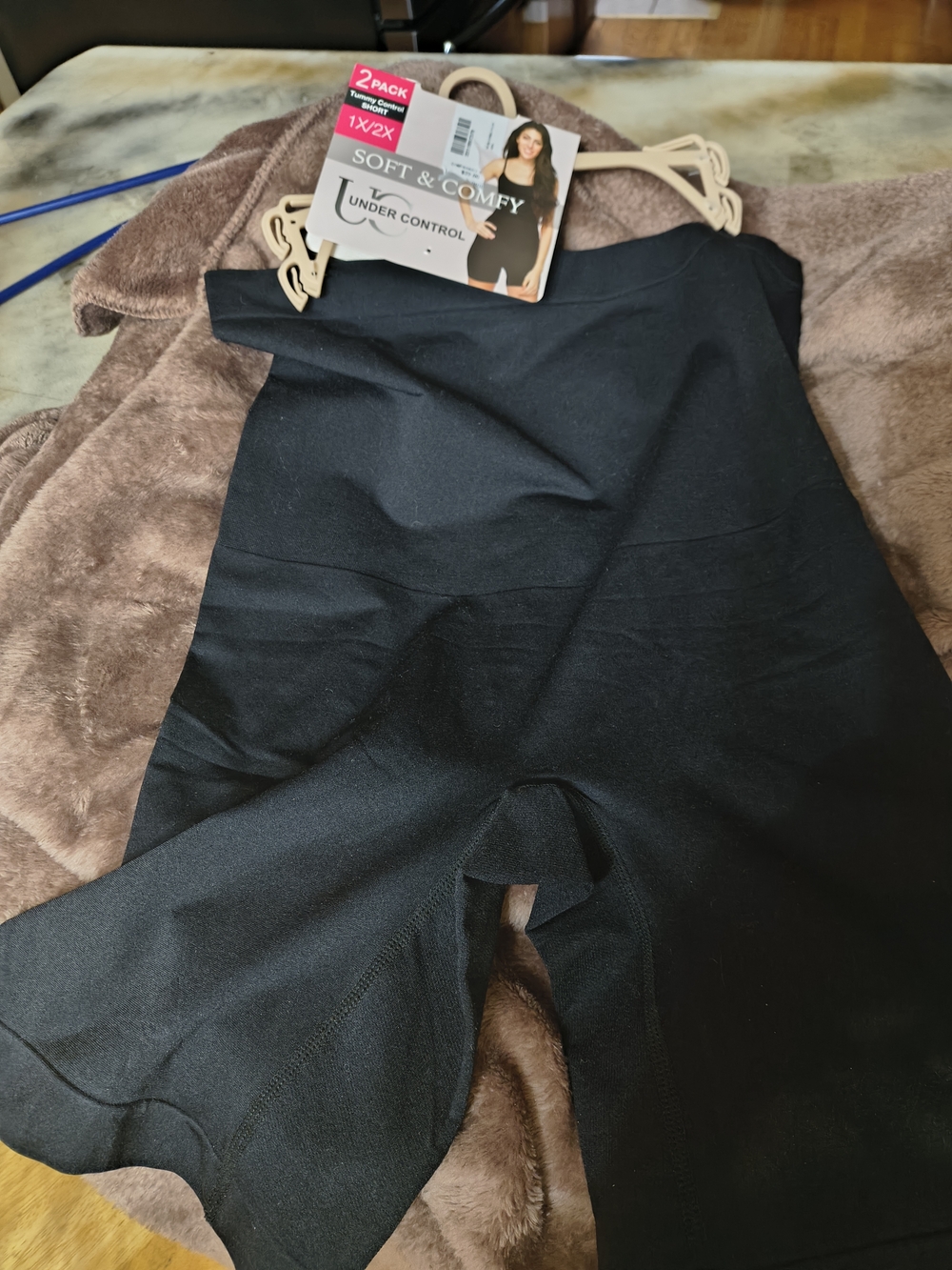 Soft & Comfy Black Shaping Short - Under Control
